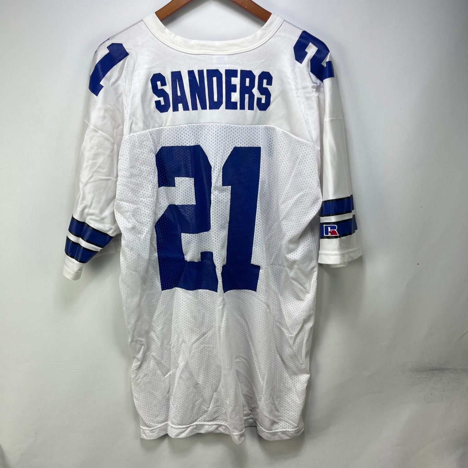 Russell Athletic Vintage 90s Russell Deion Sanders NFL Jersey Size 52 Cowboys Size ONE SIZE - 6 Thumbnail