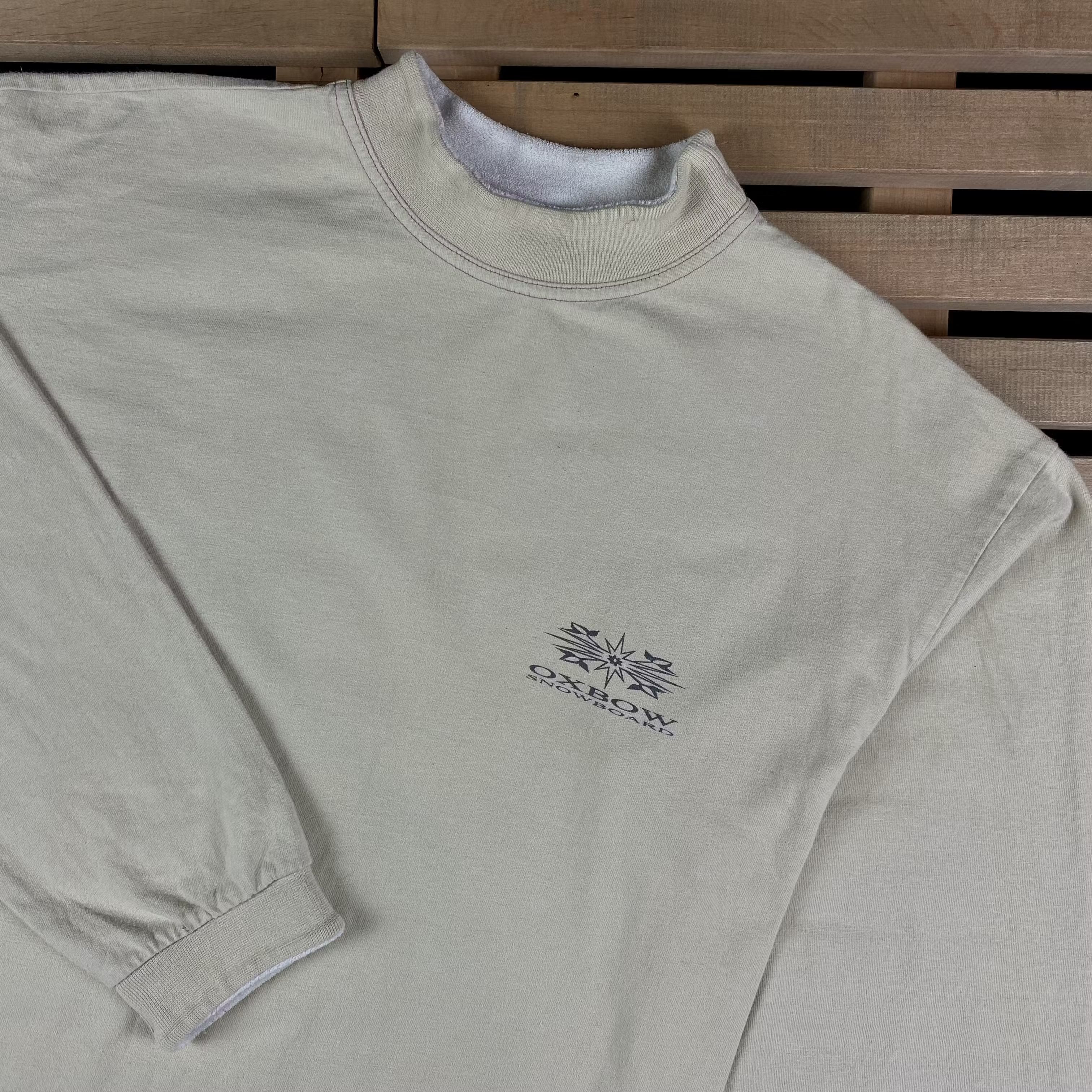 Vintage Mens Vintage Long Sleeve Sweatshirt OXBOW Snowboard Size M Size US M / EU 48-50 / 2 - 2 Thumbnail