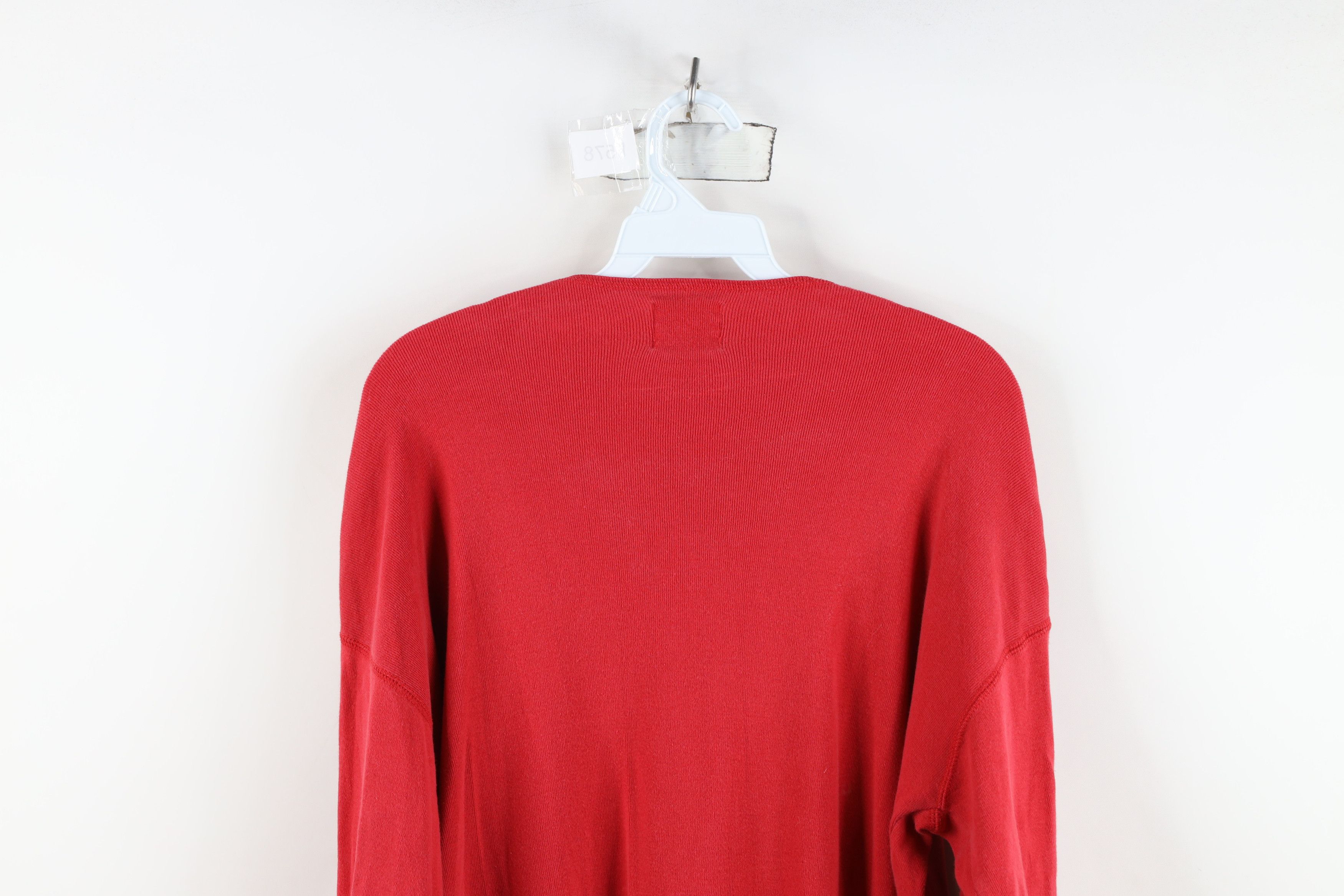 American Eagle Outfitters Vintage 90s American Eagle Outfitters Knit Henley T-Shirt Size L / US 10 / IT 46 - 15 Thumbnail