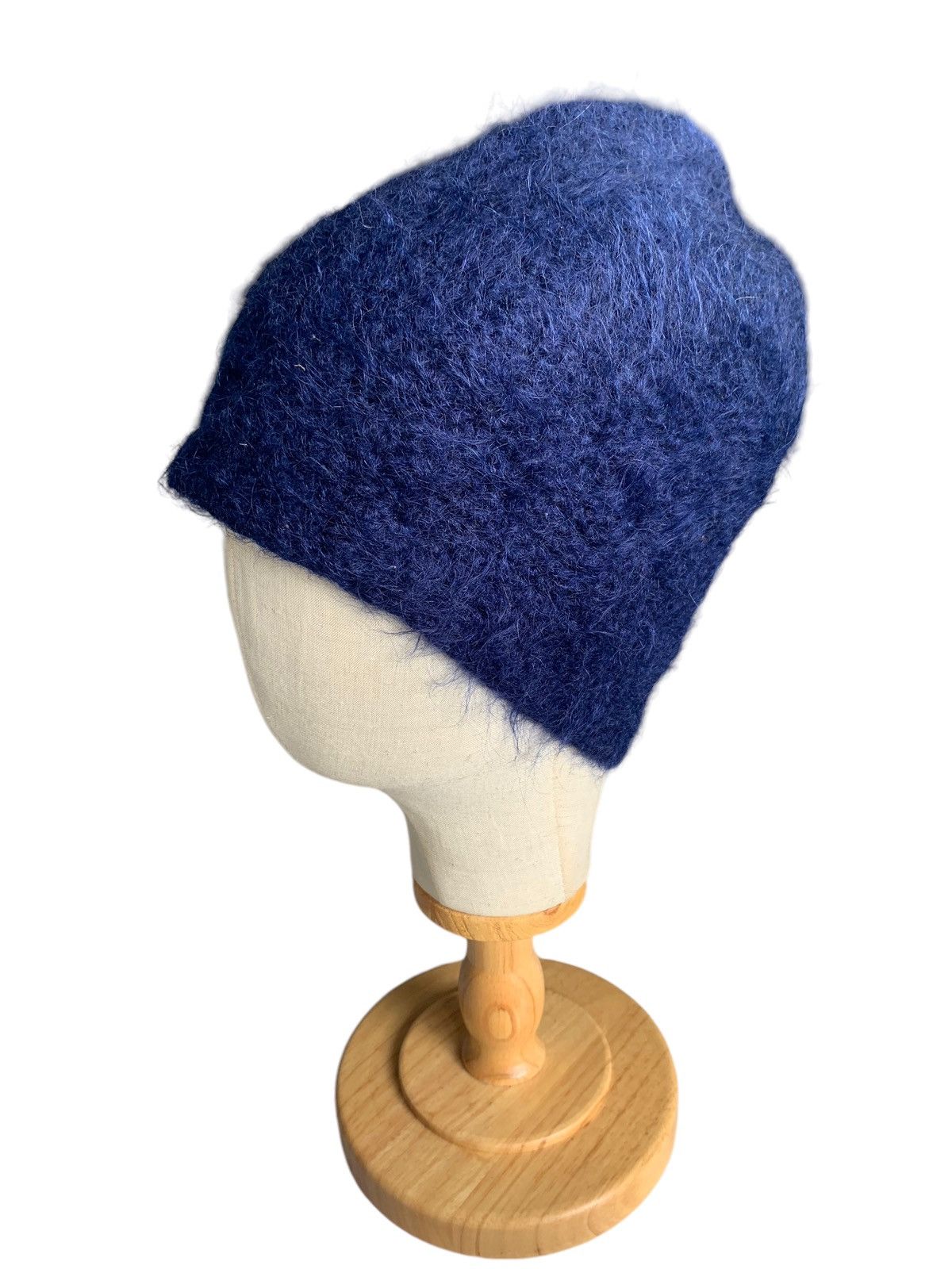 Japanese Brand × Kapital × Vintage Punk Bondage Style Fur Knitted Wool beanie Hats Size ONE SIZE - 3 Thumbnail