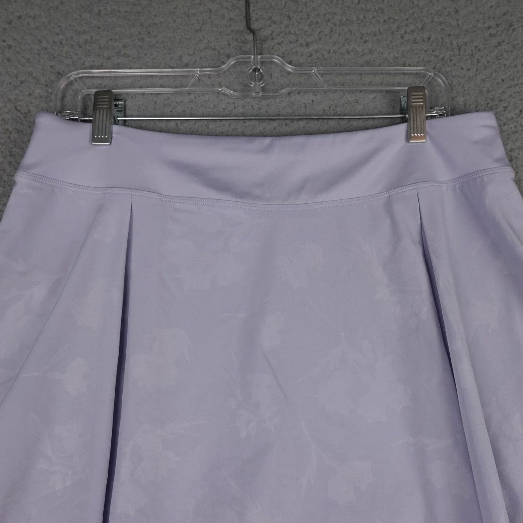 Nike Nike Skirt Womens XL Purple Floral Print Dri-FIT Athletic Golf Tennis Size 40" / US 18 - 3 Thumbnail