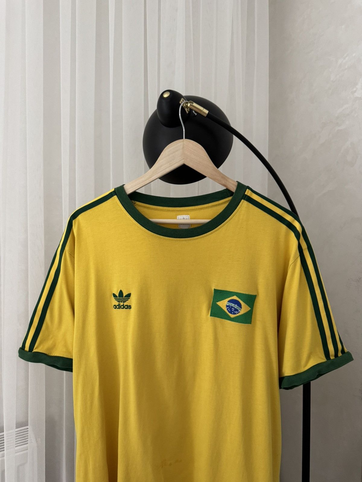 Adidas Adidas Brazil 2005 Fifa World Cup Vintage Blockcore Jersey Size US L / EU 52-54 / 3 - 3 Thumbnail