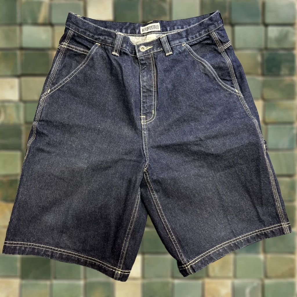 Fubu × Karl Kani × Vintage 90s Vintage Karl Kani denim shorts