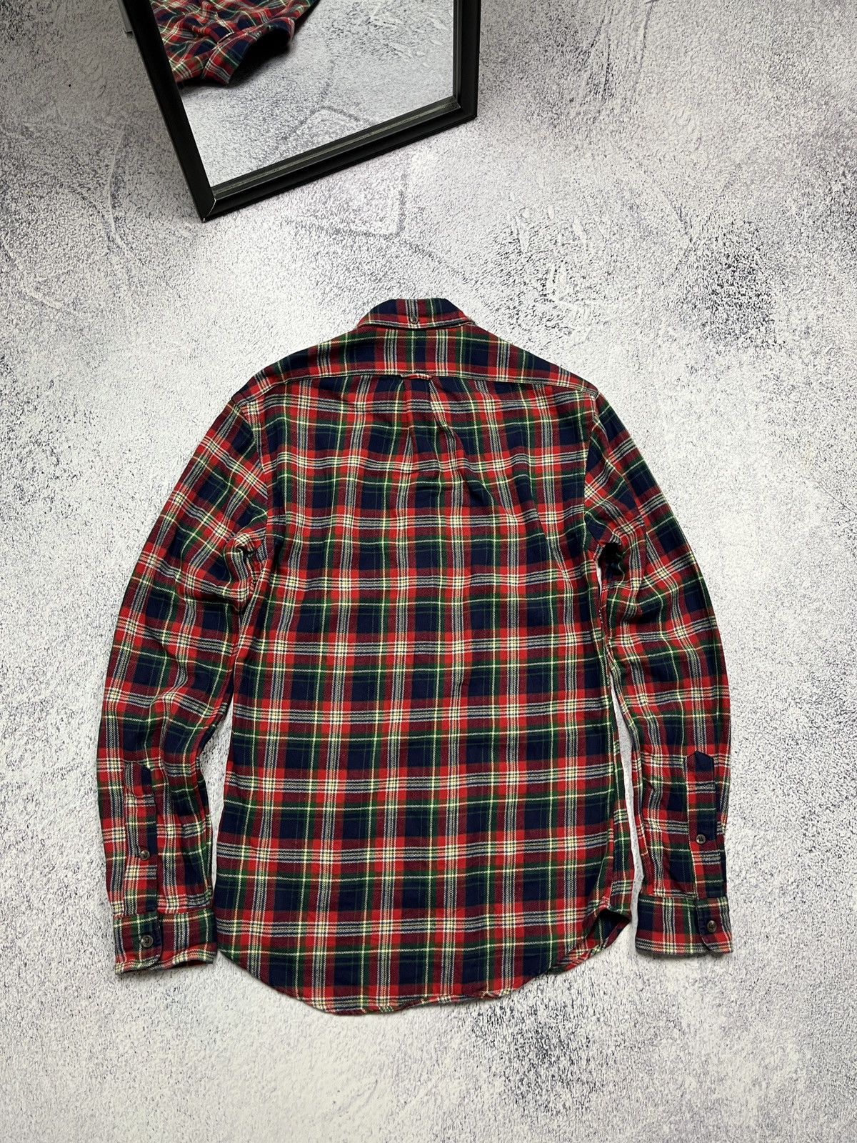 Flannel × Polo Ralph Lauren × Vintage Polo Ralph Lauren Plaid Flannel Button Up Shirt Chekered Size US L / EU 52-54 / 3 - 10 Thumbnail