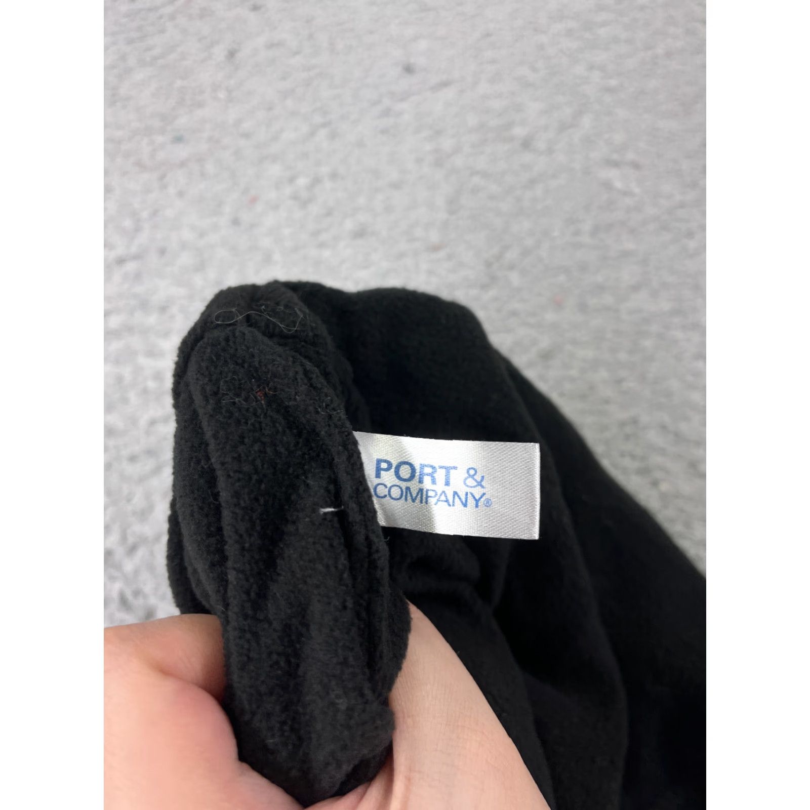 Port & Company Port & Company Flotek Beanie Toque Beanie Adult One Size Black Knit Embroidered Acrylic Poly Lined Adjustable Lined Unisex Hats Men Women Womens Mens Size ONE SIZE - 6 Thumbnail