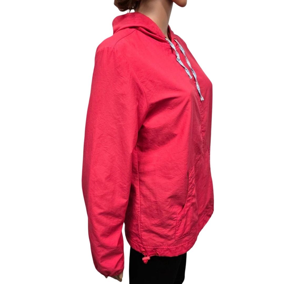L.L. Bean LL Bean Hooded Windbreaker 1/4 Zip Popover Jacket Size S / US 4 / IT 40 - 5 Thumbnail