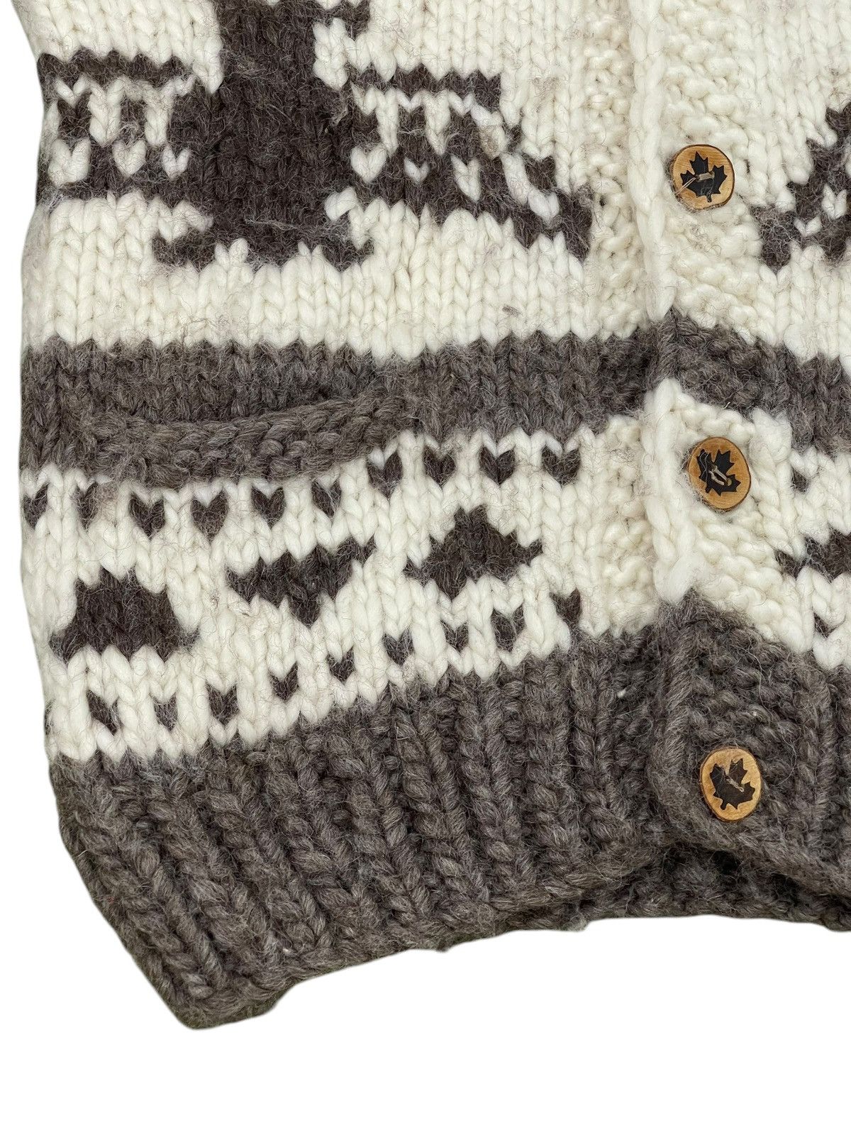 Kanata Hand Knits Cowichan Kanata Canada Wool Knitwear Phoenix 6🟩7 Size US M / EU 48-50 / 2 - 11 Thumbnail
