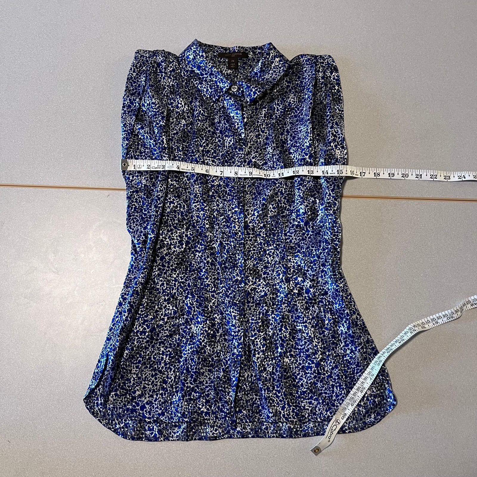 Louis Vuitton Louis Vuitton dotted Sleeveless Dress - Designer Luxury Size XXS / US 00 / IT 34 - 7 Thumbnail