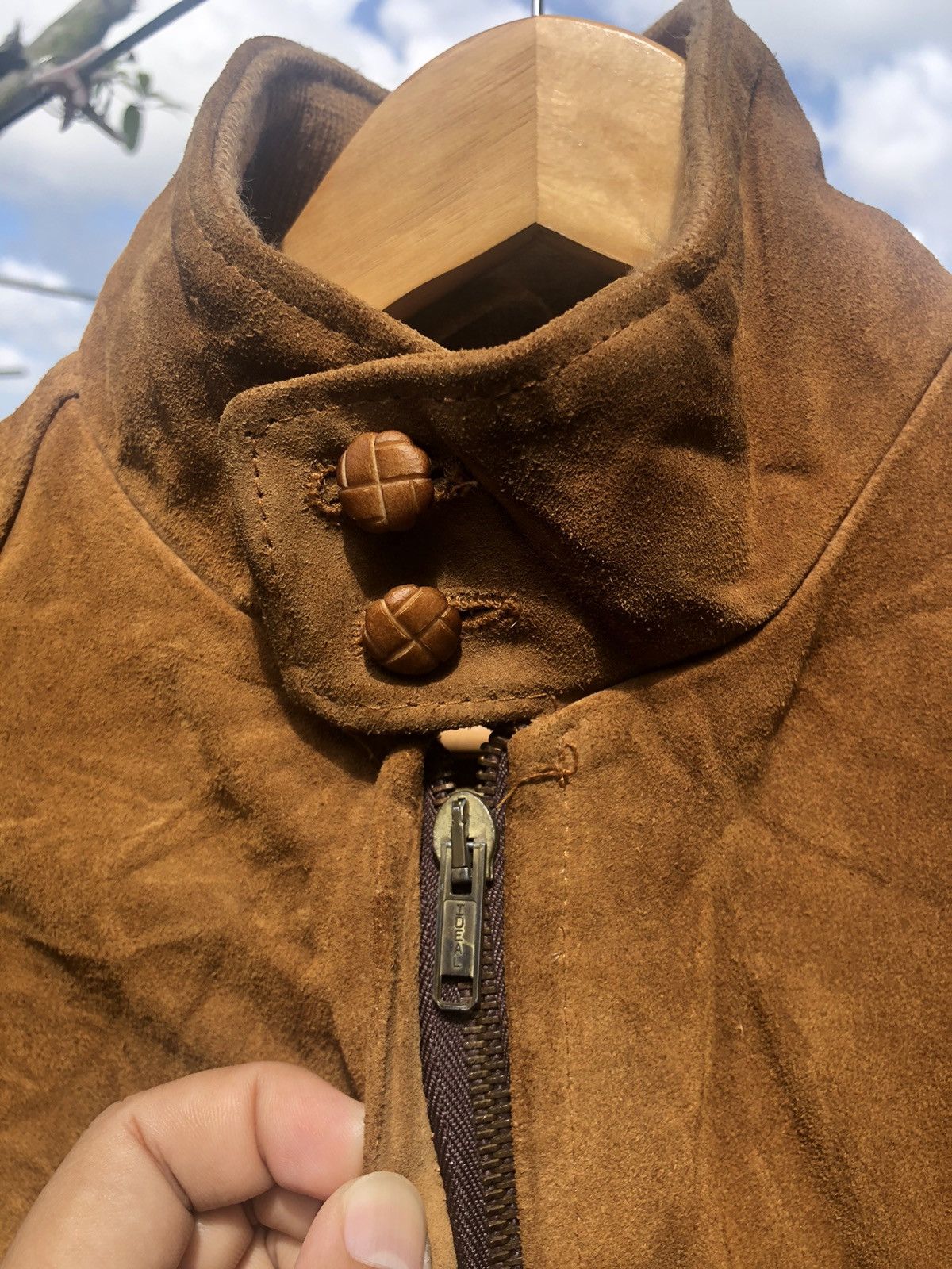 Schott Vintage Schott suede Leather jacket Size US M / EU 48-50 / 2 - 12 Thumbnail
