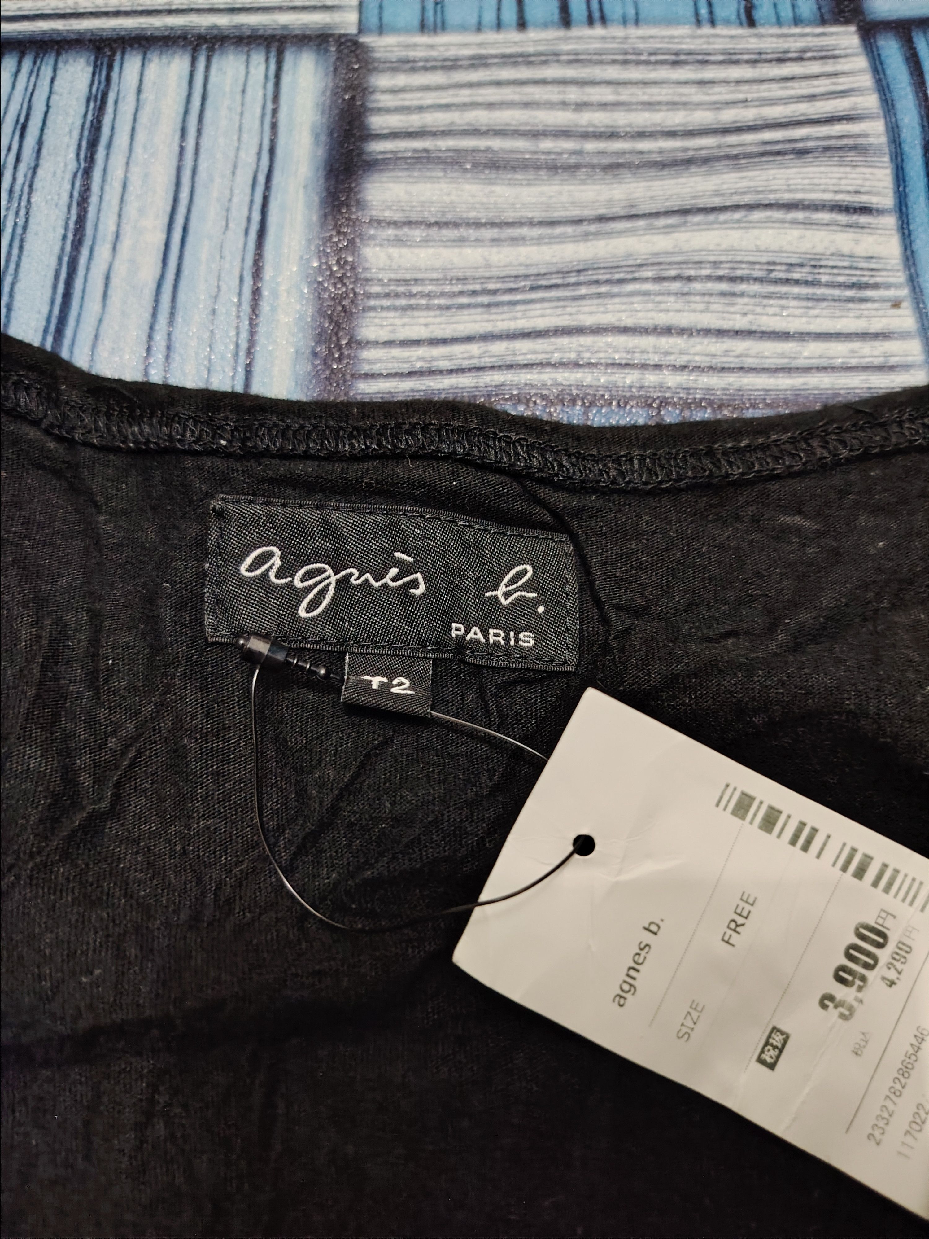 Le Grande Bleu (L.G.B.) Rare💥 agnes b. top long sleeve Size XS / US 0-2 / IT 36-38 - 4 Thumbnail