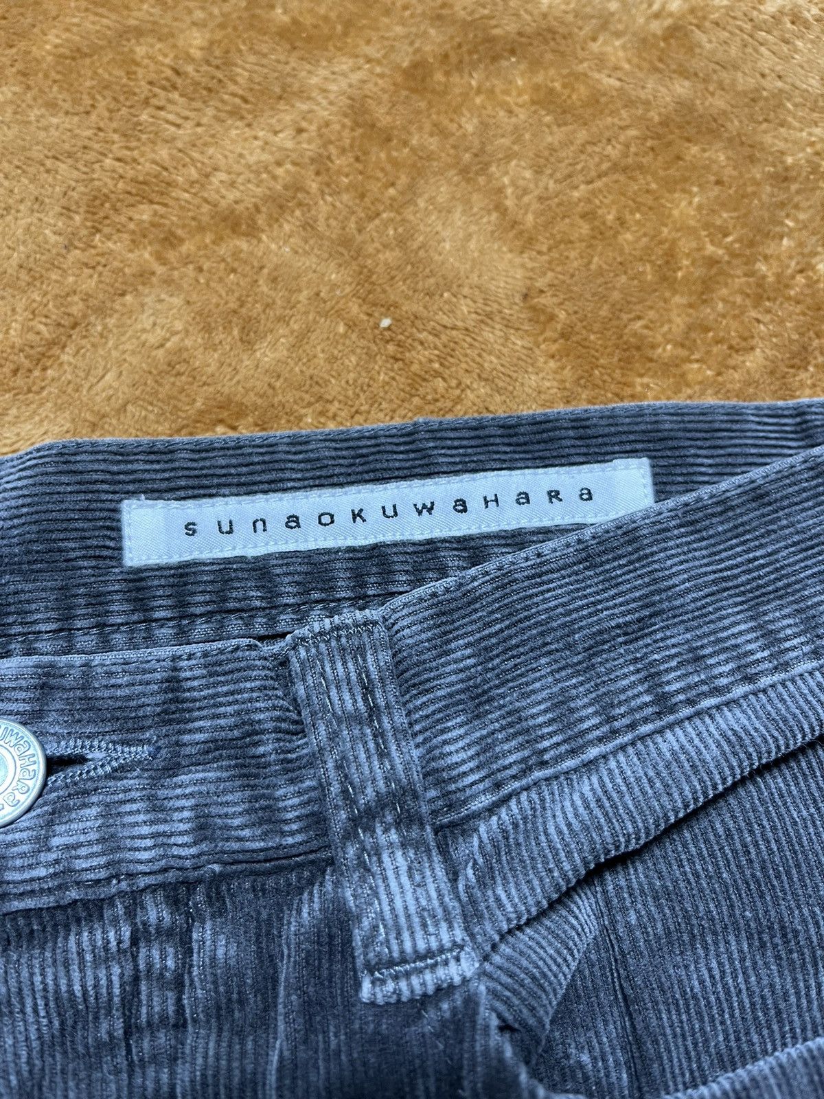 Issey Miyake × Japanese Brand × Vintage Vintage Sunaokuwahara Double Waist Courdroy Pants Japan 🇯🇵 Size US 30 / EU 46 - 5 Thumbnail