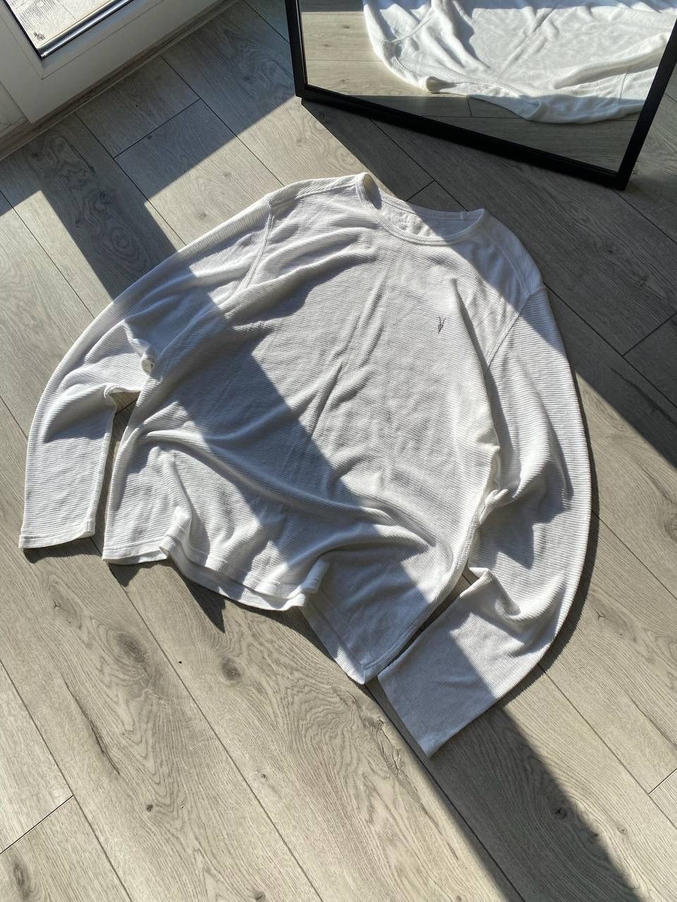 Allsaints × Vintage Vintage Allsaints White Classic Longsleeve Y2K XL Size US XL / EU 56 / 4 - 3 Thumbnail