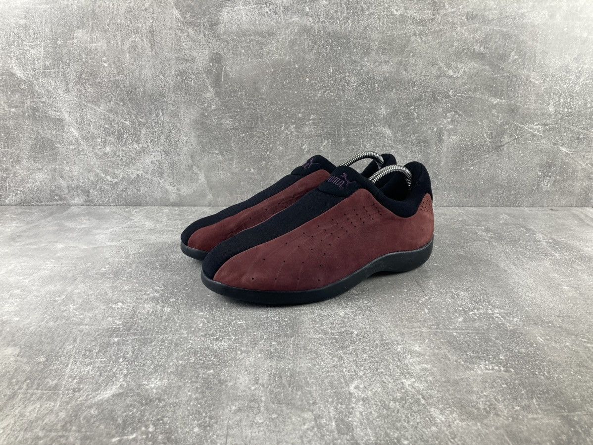 Vintage Puma Europa Nylon 00s Y2K slip on sneakers