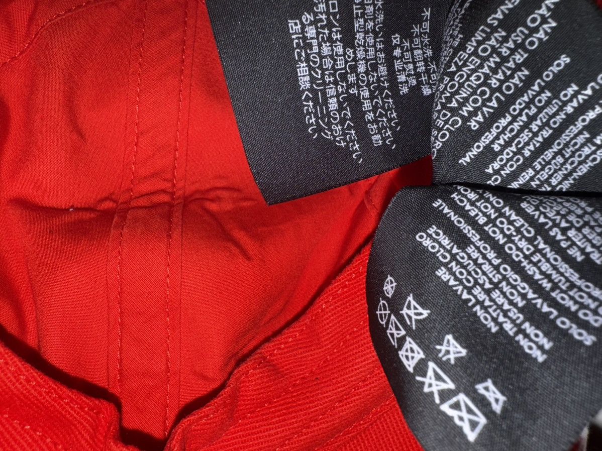 Balenciaga Balenciaga Soccer Cap Red M Size ONE SIZE - 11 Thumbnail