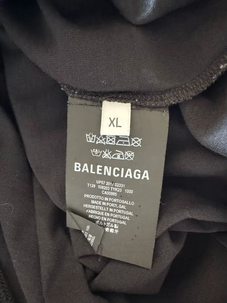 Balenciaga Balenciaga Black Short Sleeve T-Shirt Size US XL / EU 56 / 4 - 6 Thumbnail
