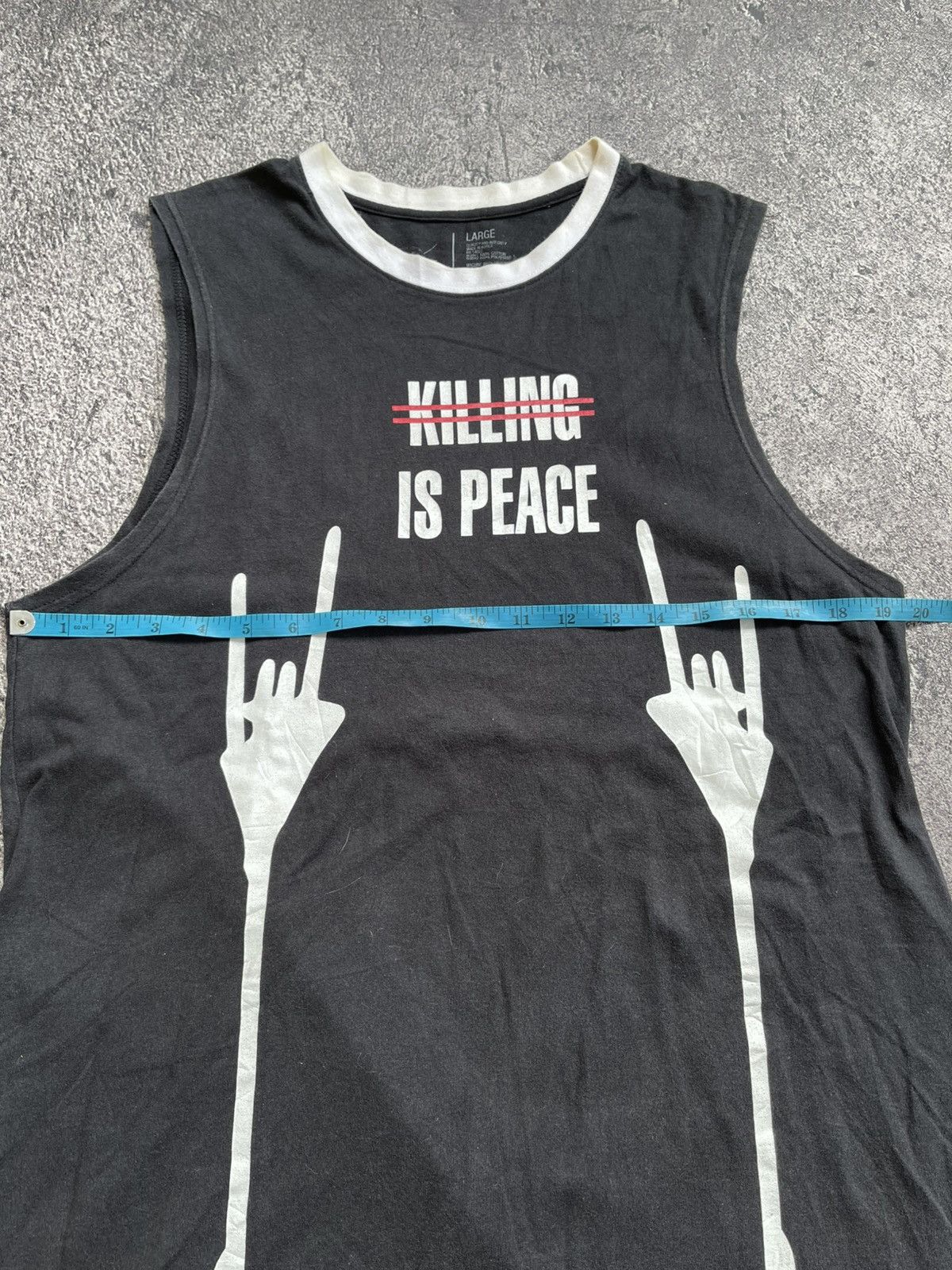 Hysteric Glamour Y2K Pitch Black ifsixwasnine poem tank tops Size US L / EU 52-54 / 3 - 5 Thumbnail