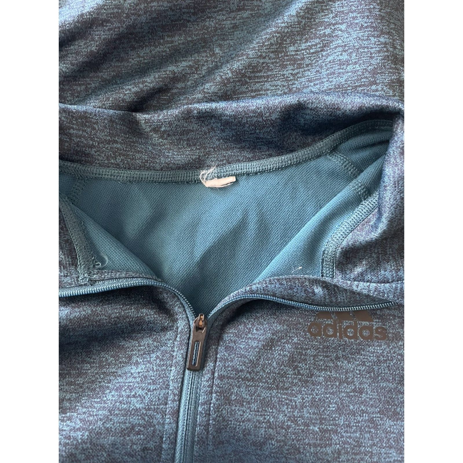 Adidas Adidas Clinalite Blue Half Zip Pullover Mens L Pullover Zip Activewear Blue L Adidas Clinalite Mens Size US L / EU 52-54 / 3 - 5 Thumbnail