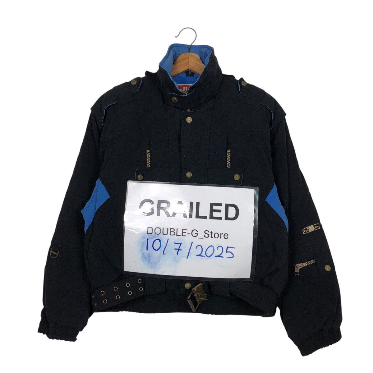 Japanese Brand 📌Vintage Cropped Ski Jacket Ellesse Bomber Issey Miyake Size US S / EU 44-46 / 1 - 1 Thumbnail