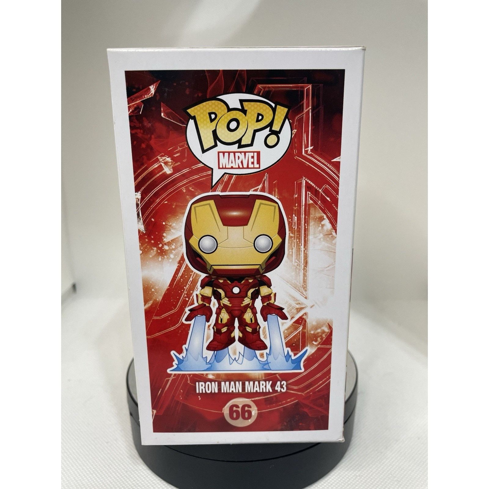 Marvel Comics Funko Pop! Vinyl: Marvel - Iron Man Mark 43 #66 Size ONE SIZE - 7 Thumbnail