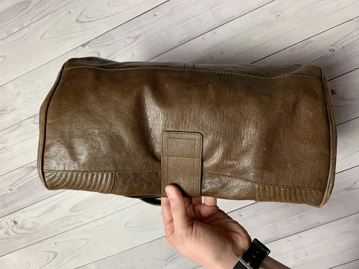 Alexander McQueen Alexander McQueen Vintage Leather Bag brown multi zip Size ONE SIZE - 5 Thumbnail