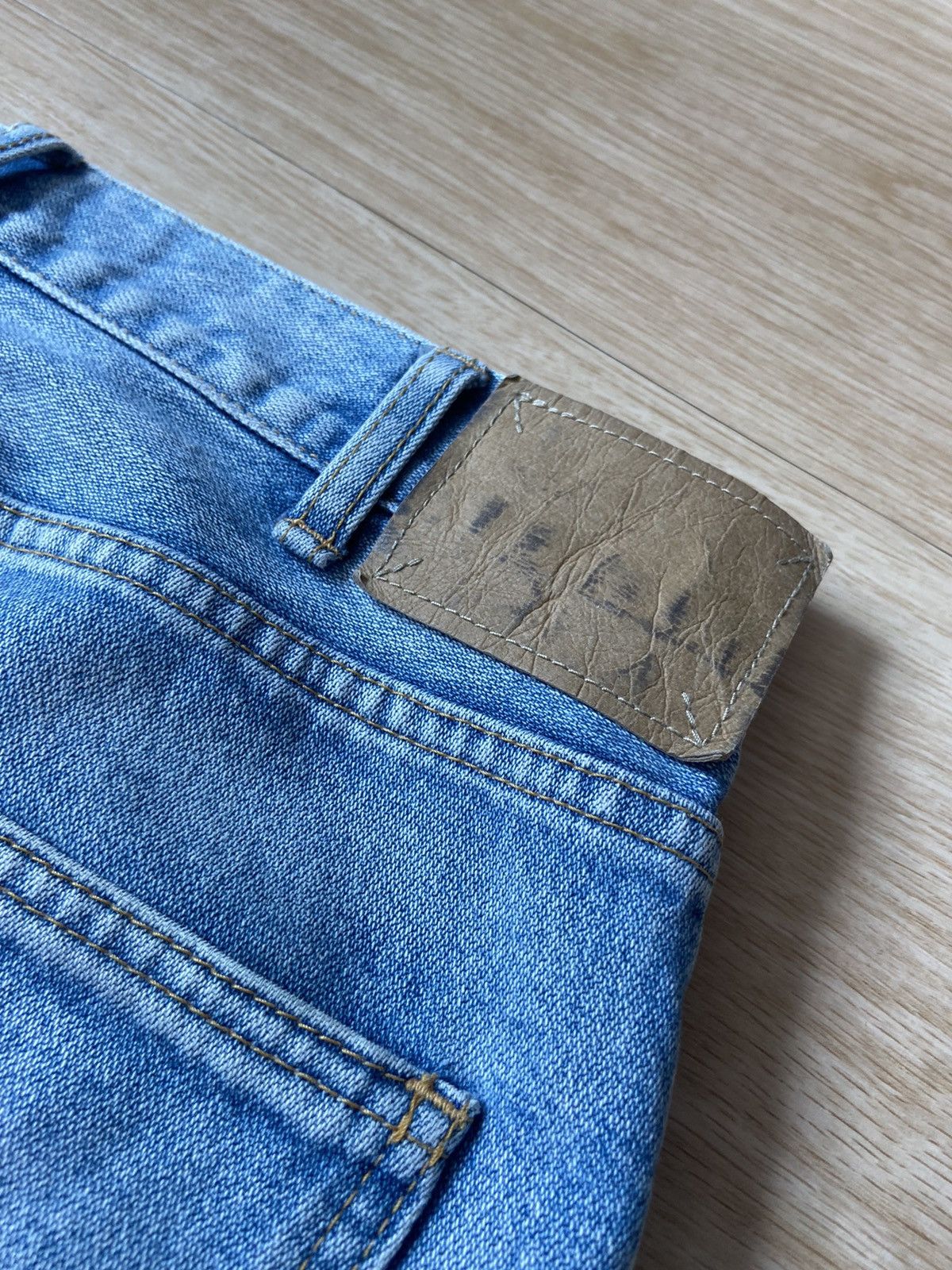 Celine × Hedi Slimane 29 Celine SS20 Peer wash bootcut flare jeans denim pants Size US 29 - 3 Thumbnail