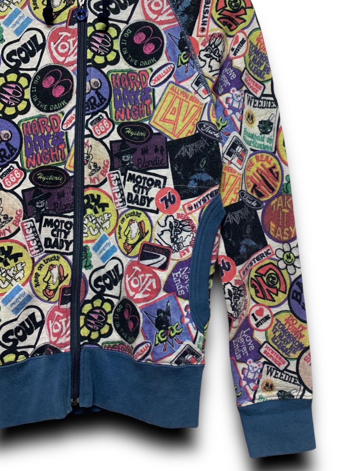 Designer HYSTERIC GLAMOUR JAPANESE BRAND SWEATSHIRT AND HOODIE Size S / US 4 / IT 40 - 7 Thumbnail
