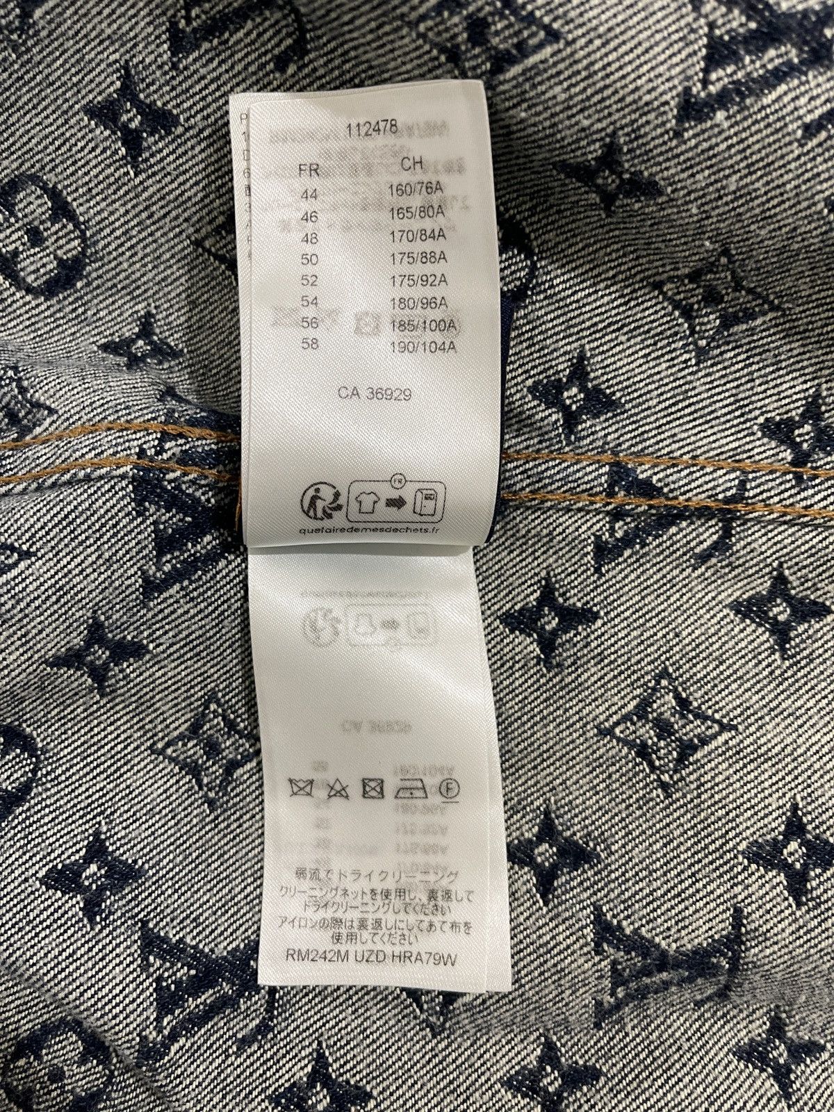 Louis Vuitton Louis Vuitton x Timberland Monogram Jacquard denim Jacket Size US M / EU 48-50 / 2 - 10 Thumbnail