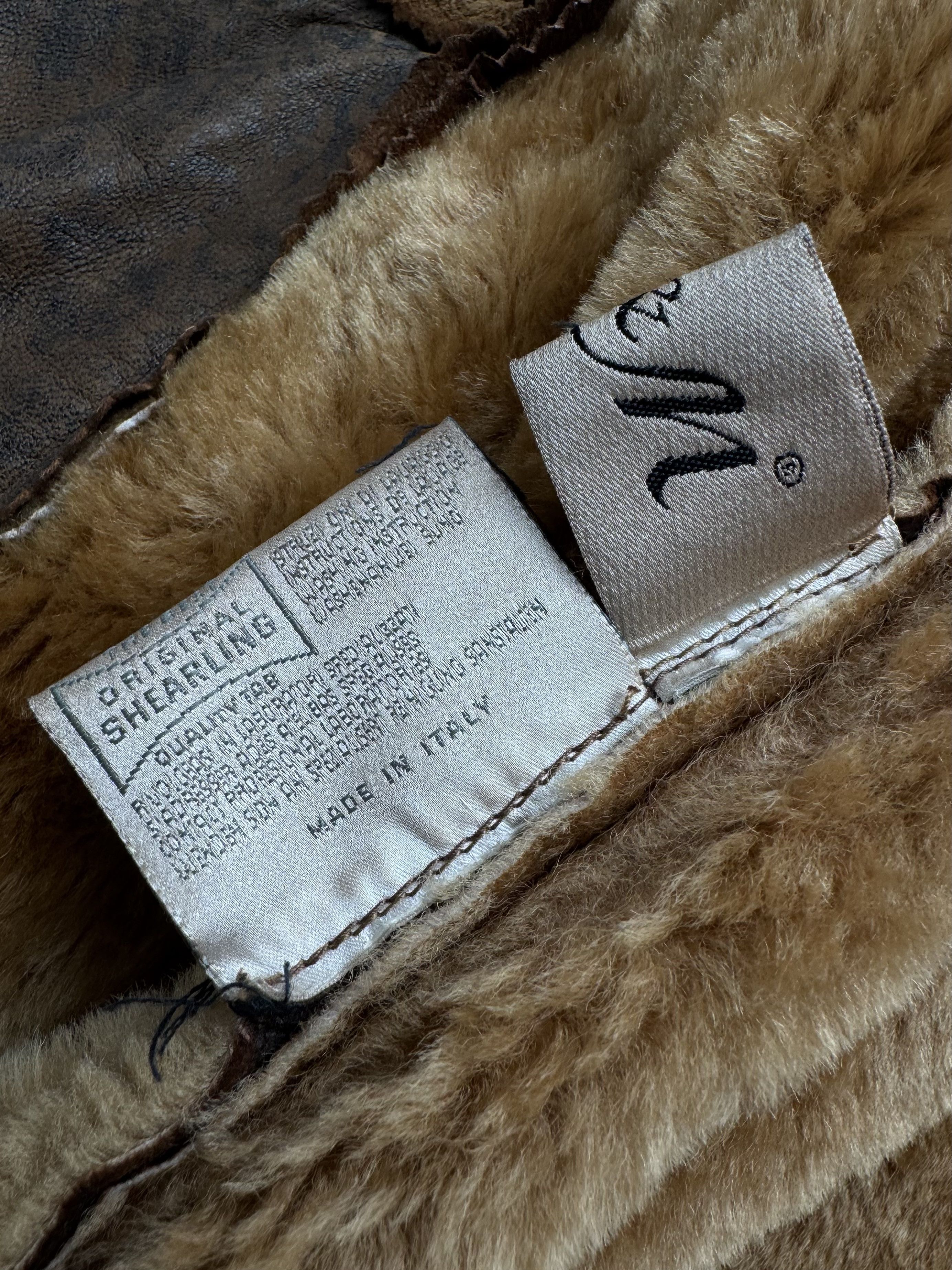 Vintage Vintage Real Shearling Faded Jacket(B409)E2D15 Size US XXL / EU 58 / 5 - 15 Thumbnail