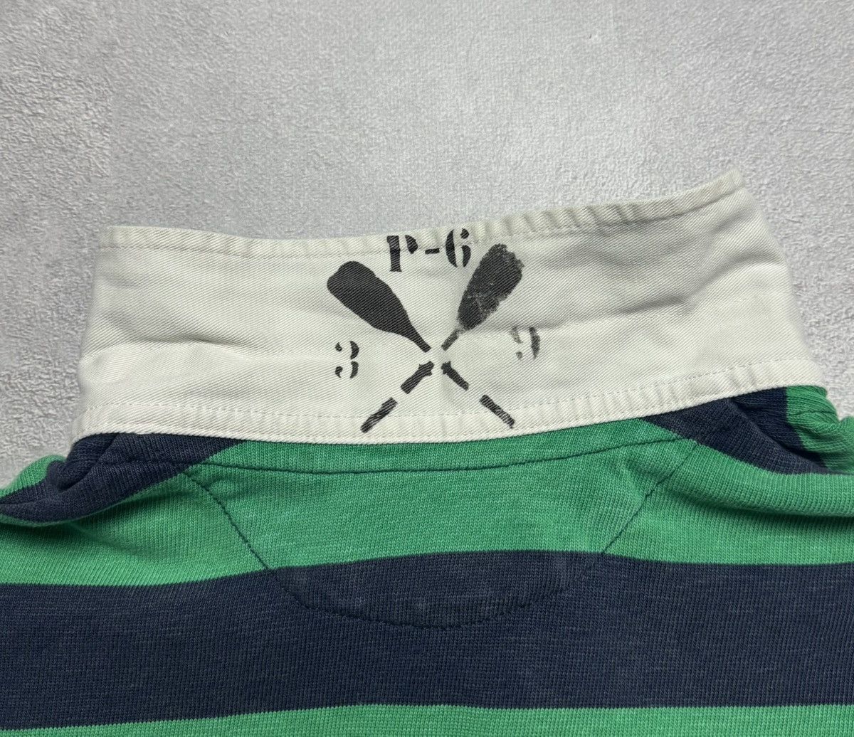 Polo Ralph Lauren Polo Ralph Lauren Class RL Claude Striped Rugby Polo Shirt Size US XXL / EU 58 / 5 - 11 Thumbnail