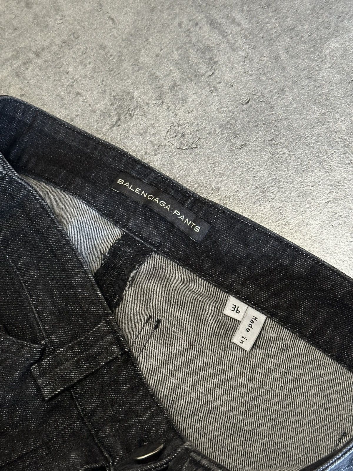Balenciaga Balenciaga Archive Slim Pants by Nicolas Ghesquière (2008) Size 26" / US 2 / IT 38 - 6 Thumbnail