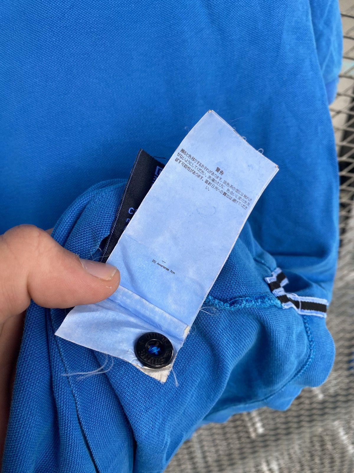 Stone Island Stone Island Garment Dyed Patch Polo T-Shirt Size US M / EU 48-50 / 2 - 8 Thumbnail