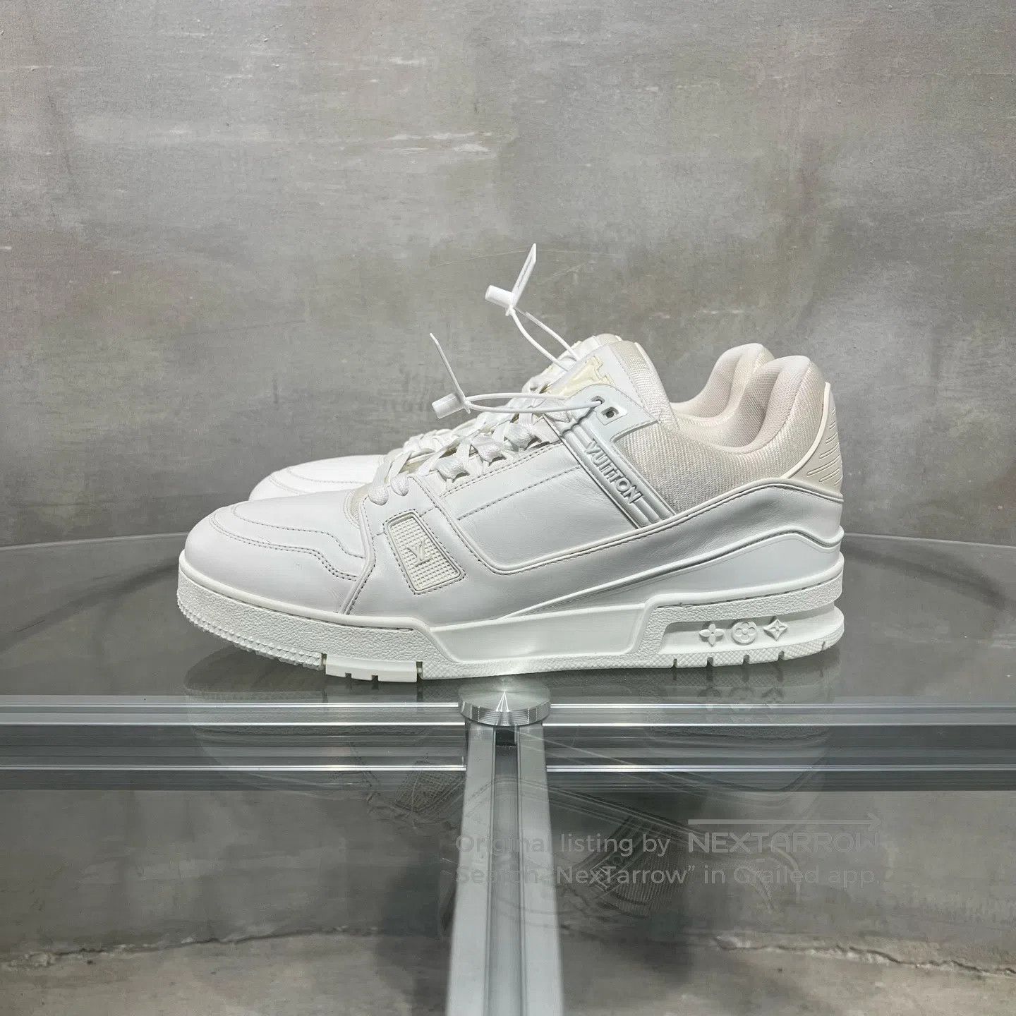 Louis Vuitton Louis Vuitton Trainer Pure White shoes Size US 10.5 / EU 43-44 - 3 Thumbnail