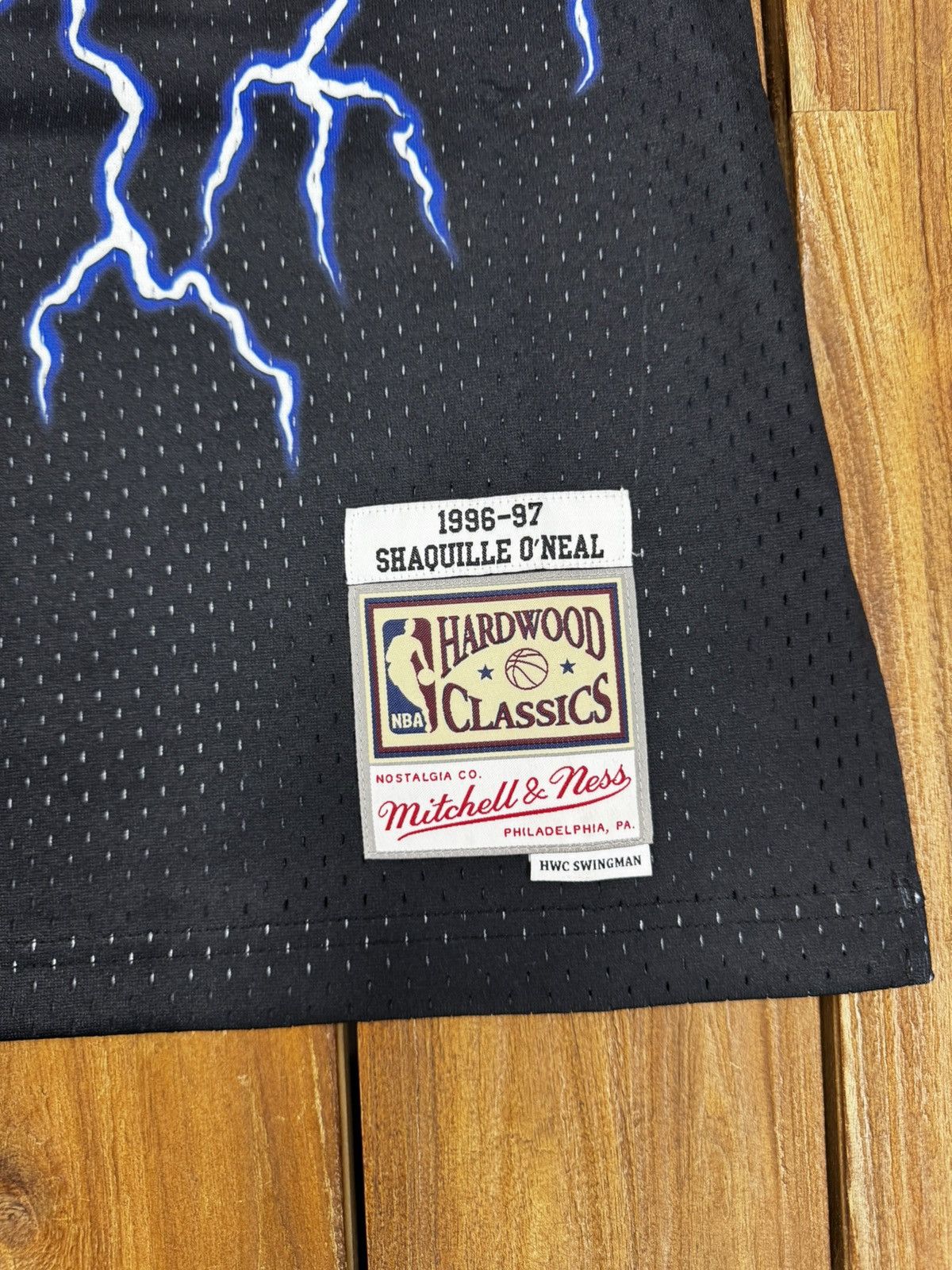 Mitchell & Ness Mitchell & Ness 1996 Shaquille O’Neal LA Lakers NBA Jersey Size US M / EU 48-50 / 2 - 2 Thumbnail