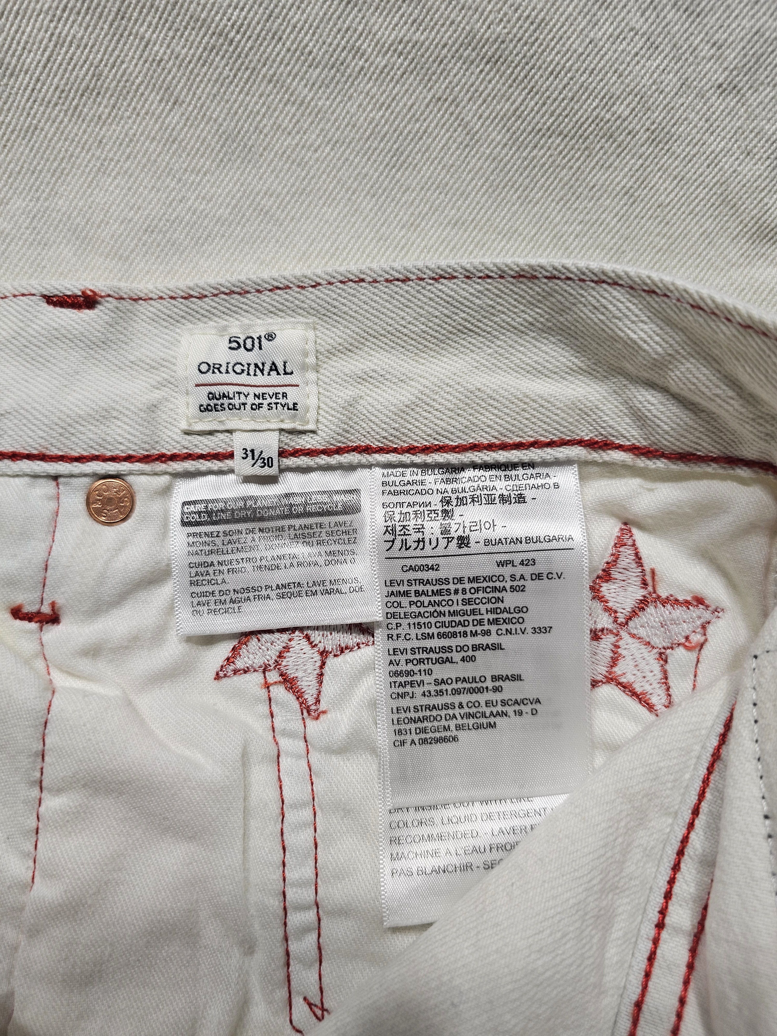 Levi's Made & Crafted NWT Levi's Made&Crafted 501 Original Big E Selvedge Size 31" - 8 Thumbnail