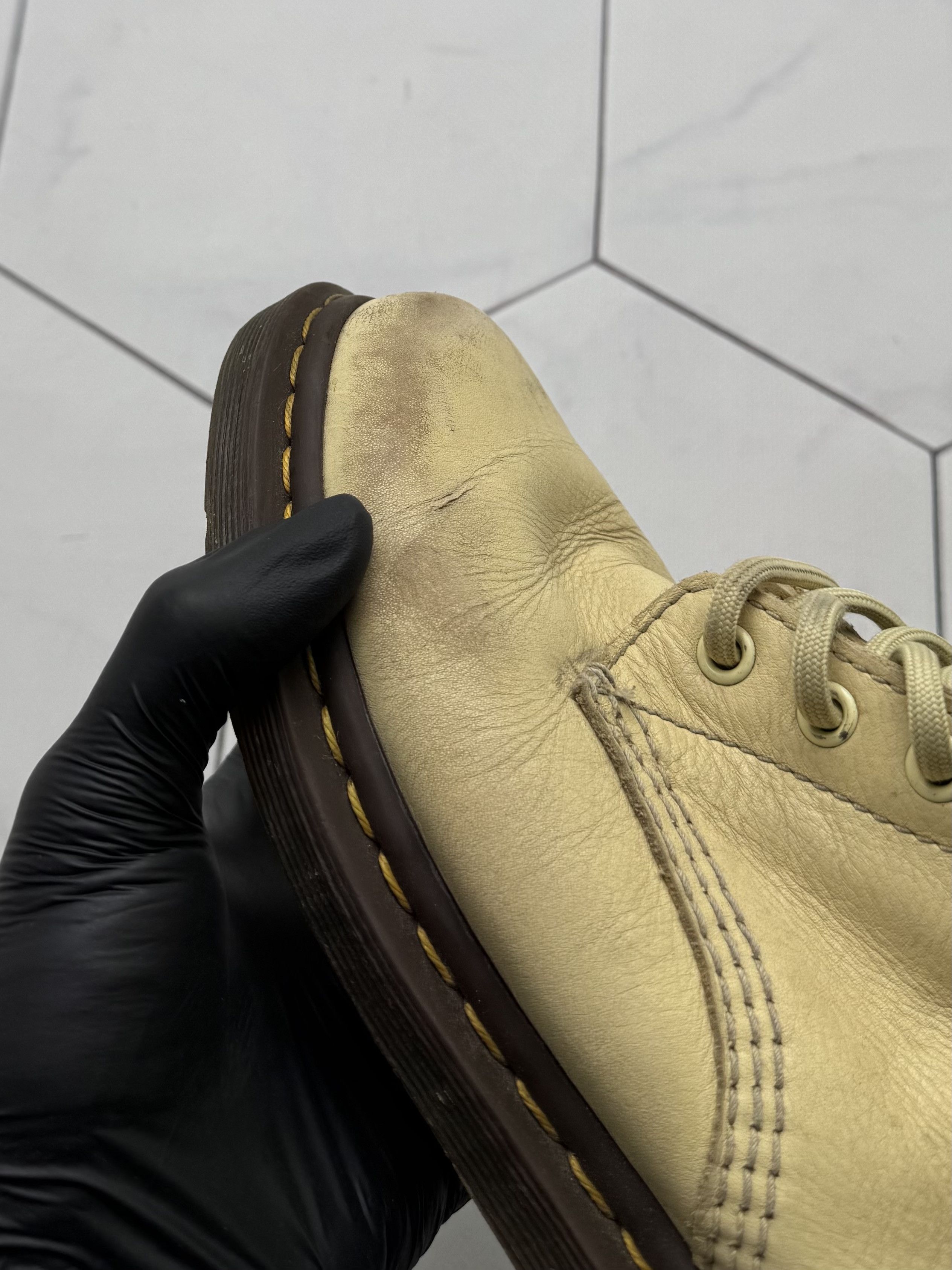 Dr. Martens Y2K Dr Martens Leather Ankle Boots Lace Up Combat Boots B4 Size US 9 / IT 39 - 11 Thumbnail