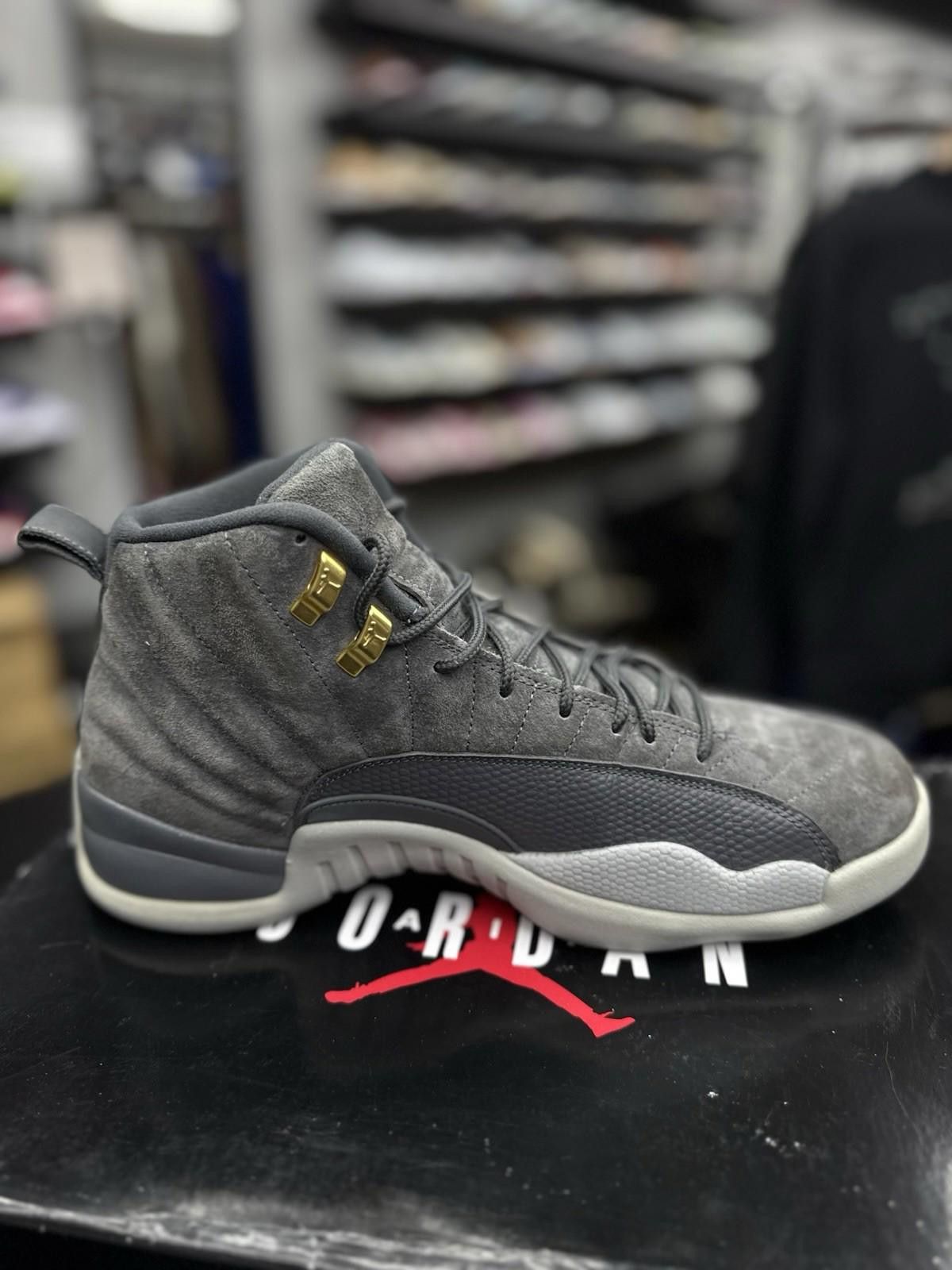 Jordan Brand Size 10.5 - Jordan 12 Retro Dark Grey 2017 (130690-005) Size US 10.5 / EU 43-44 - 6 Thumbnail