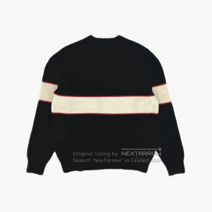 Givenchy Givenchy Men's Striped Band Crewneck Knit Sweater. Size US L / EU 52-54 / 3 - 2 Thumbnail