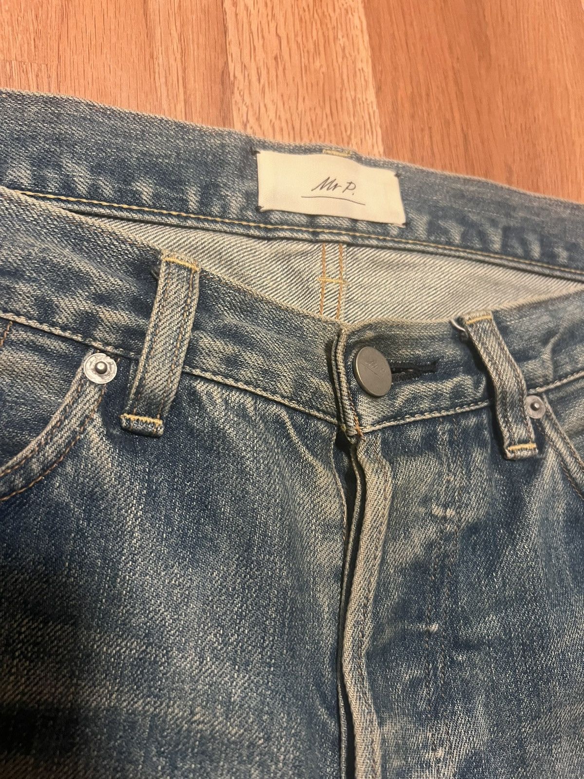 Mr P. Mr P Mr Porter jeans blue selvedge 34x32 Size US 34 / EU 50 - 2 Thumbnail