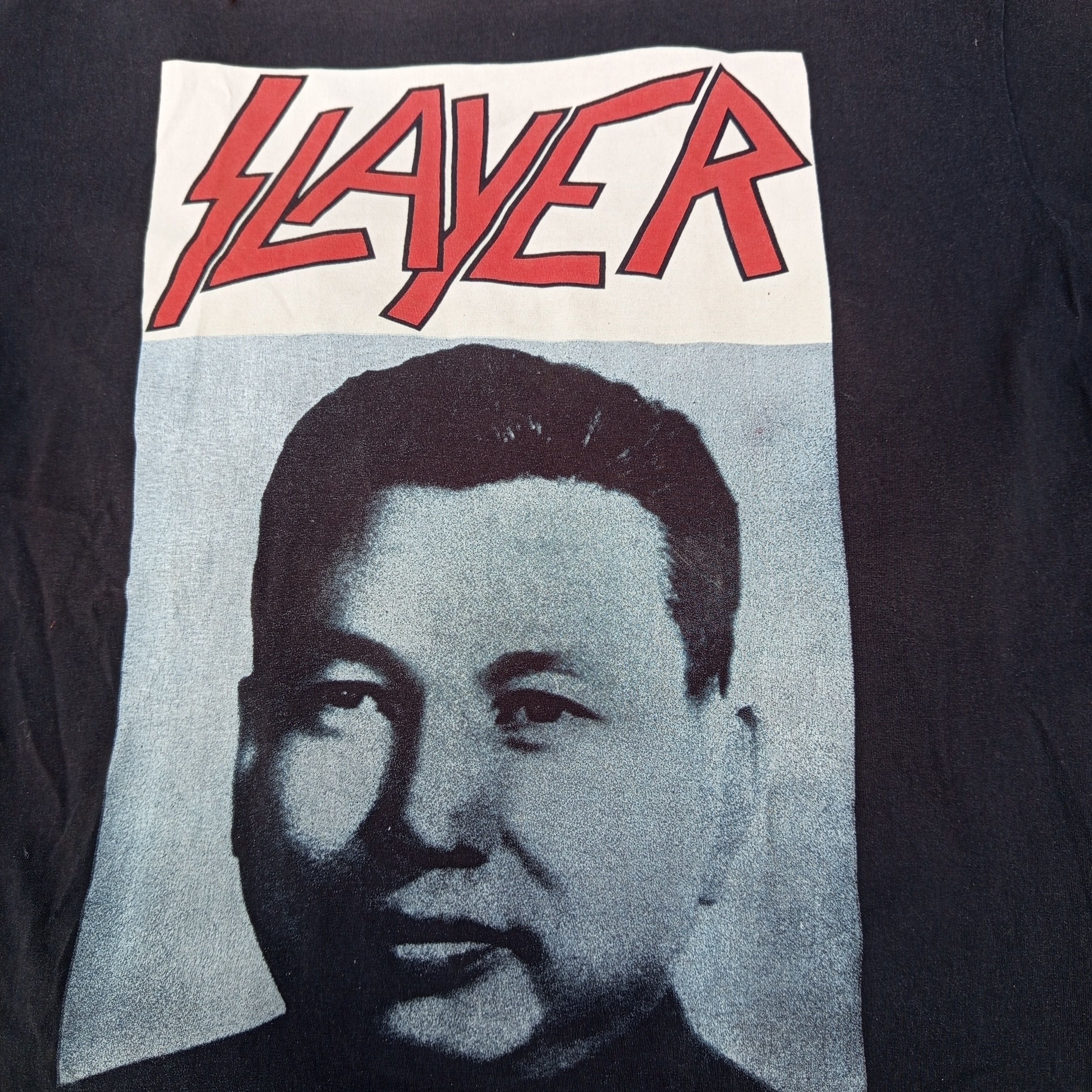 Slayer Vintage Y2K Slayer angel of death Rare T shirt Size US XL / EU 56 / 4 - 3 Thumbnail