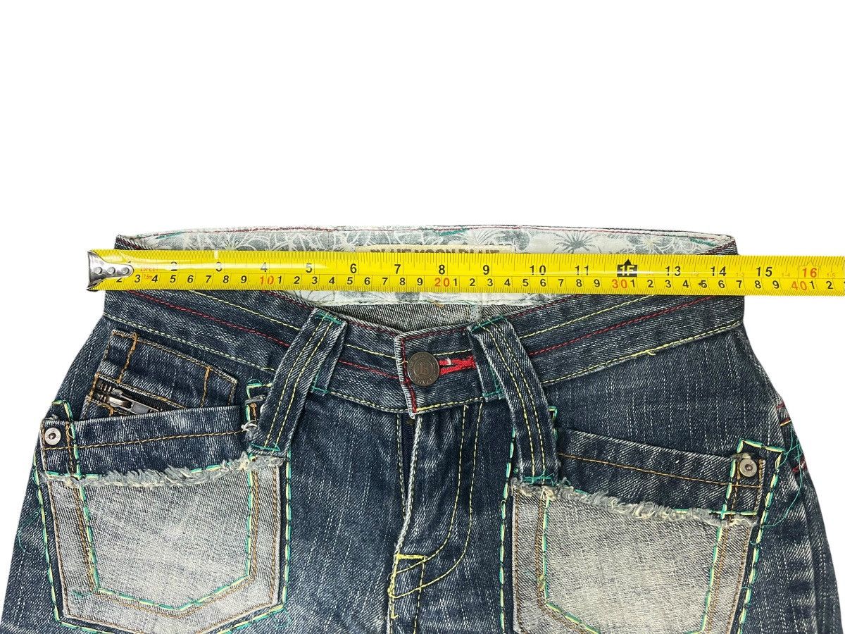 Japanese Brand Vintage Blue Moon Blue Jeans Streetwear Size US 29 - 13 Thumbnail