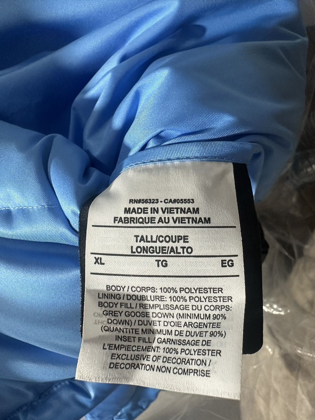 NOCTA × Nike Blue Nike Nocta Puffer Jacket Size US XL / EU 56 / 4 - 10 Thumbnail
