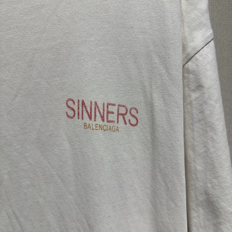 Balenciaga Balenciaga Sinners Short Sleeve Size US S / EU 44-46 / 1 - 7 Thumbnail