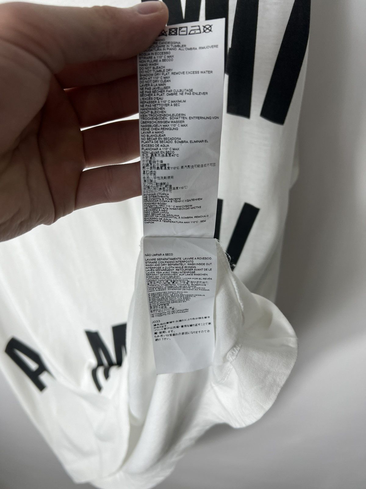 Maison Margiela Vintage avant garde Maison Margiela Oversized Poncho T-shirt Size S / US 4 / IT 40 - 9 Thumbnail