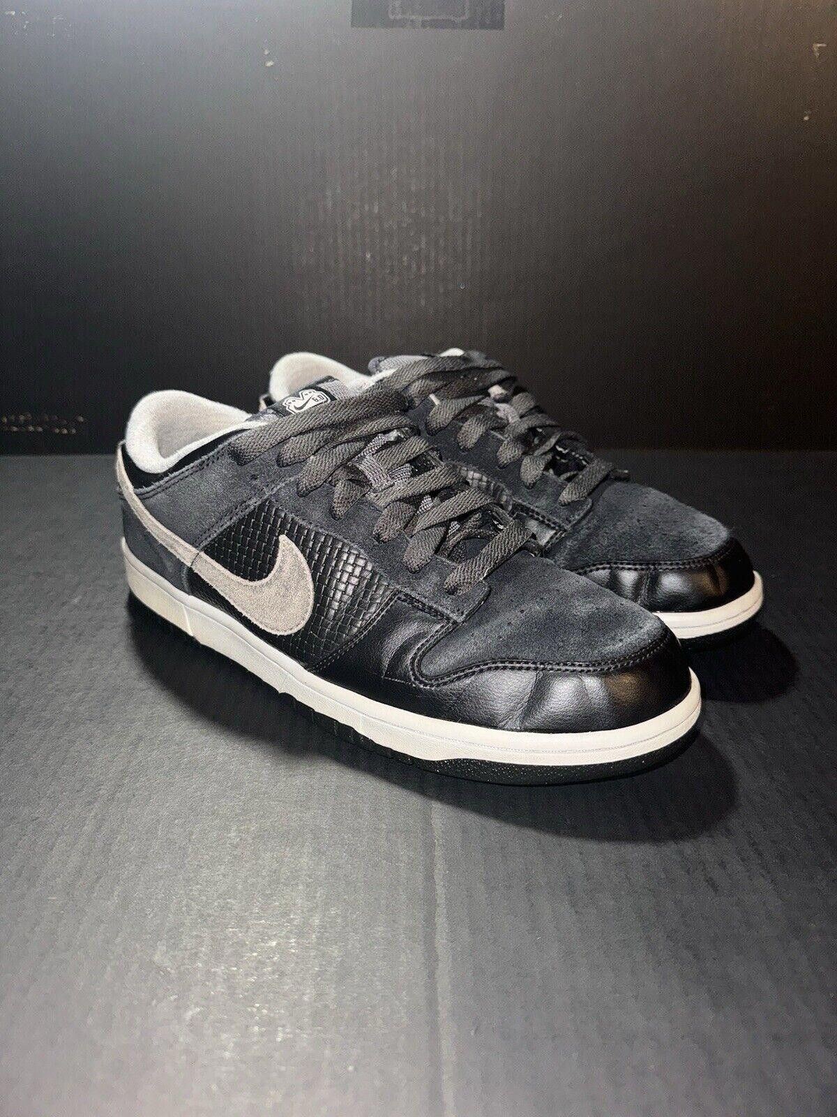 Nike Nike Men's SB Dunk Low 6.0 2008 Black Grey 314142-005 Sz 10 Size US 10 / EU 43 - 2 Thumbnail