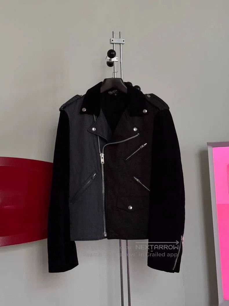 Comme des Garcons Comme des Garçons Paneled Biker Jacket. Size US S / EU 44-46 / 1 - 2 Thumbnail