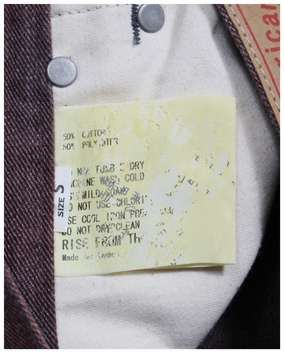 Japanese Brand × United Arrows × Vintage 2000S AA JEANS BY GREEN LABEL RELAXING Size US 30 / EU 46 - 12 Thumbnail