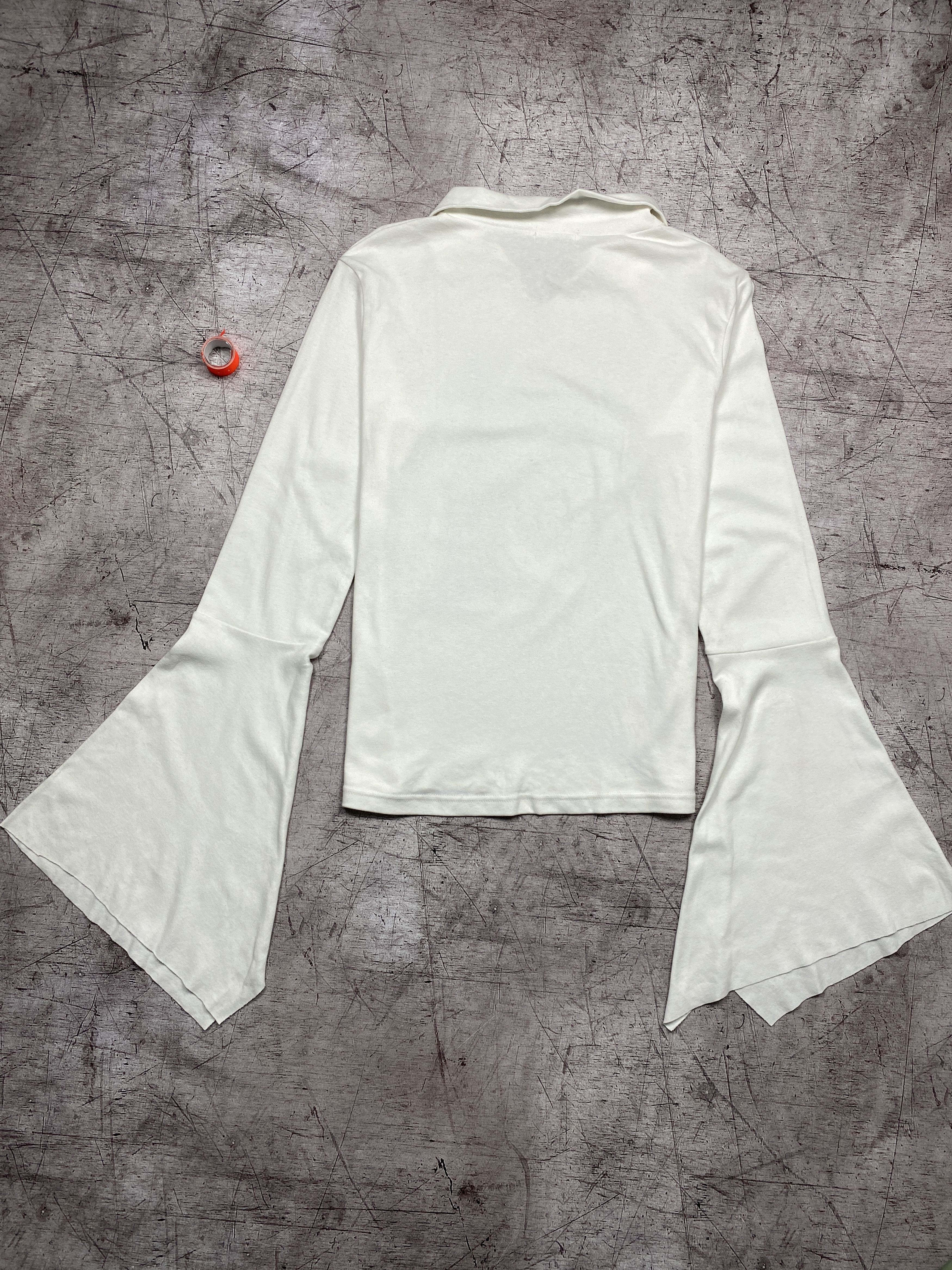 Vintage Spiral Angel Print Vintage Long Sleeve T-Shirt Size L / US 10 / IT 46 - 9 Thumbnail