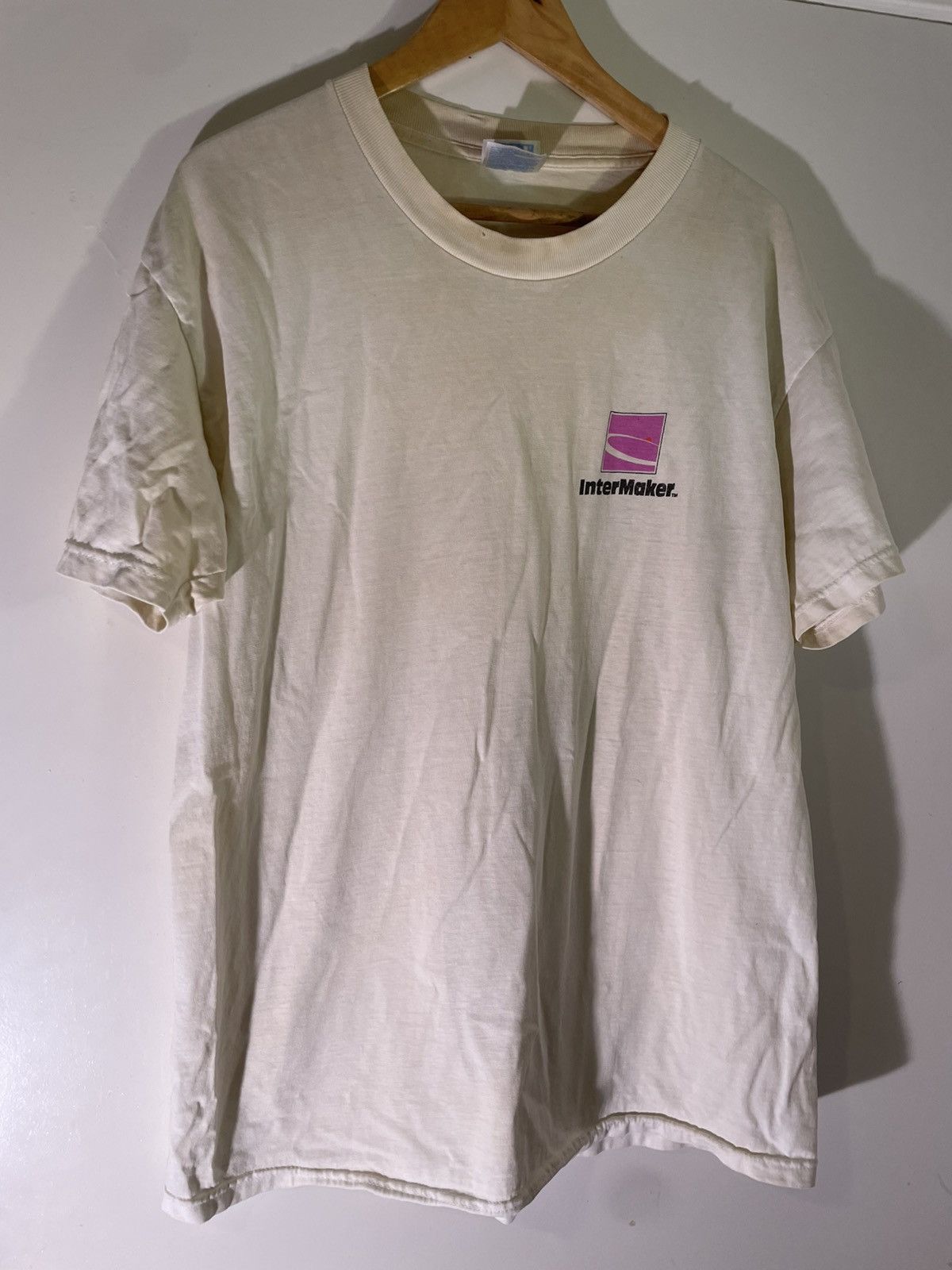 Vintage 90’s VTG Vintage Intermaker Computer PC Retro Indie T Shirt Size US L / EU 52-54 / 3 - 1 Thumbnail