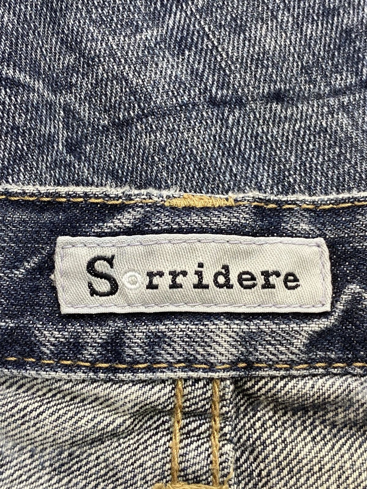 Japanese Brand If Six Was Nine Thunder Wash Style Embroidered Jeans Size US 29 - 14 Thumbnail