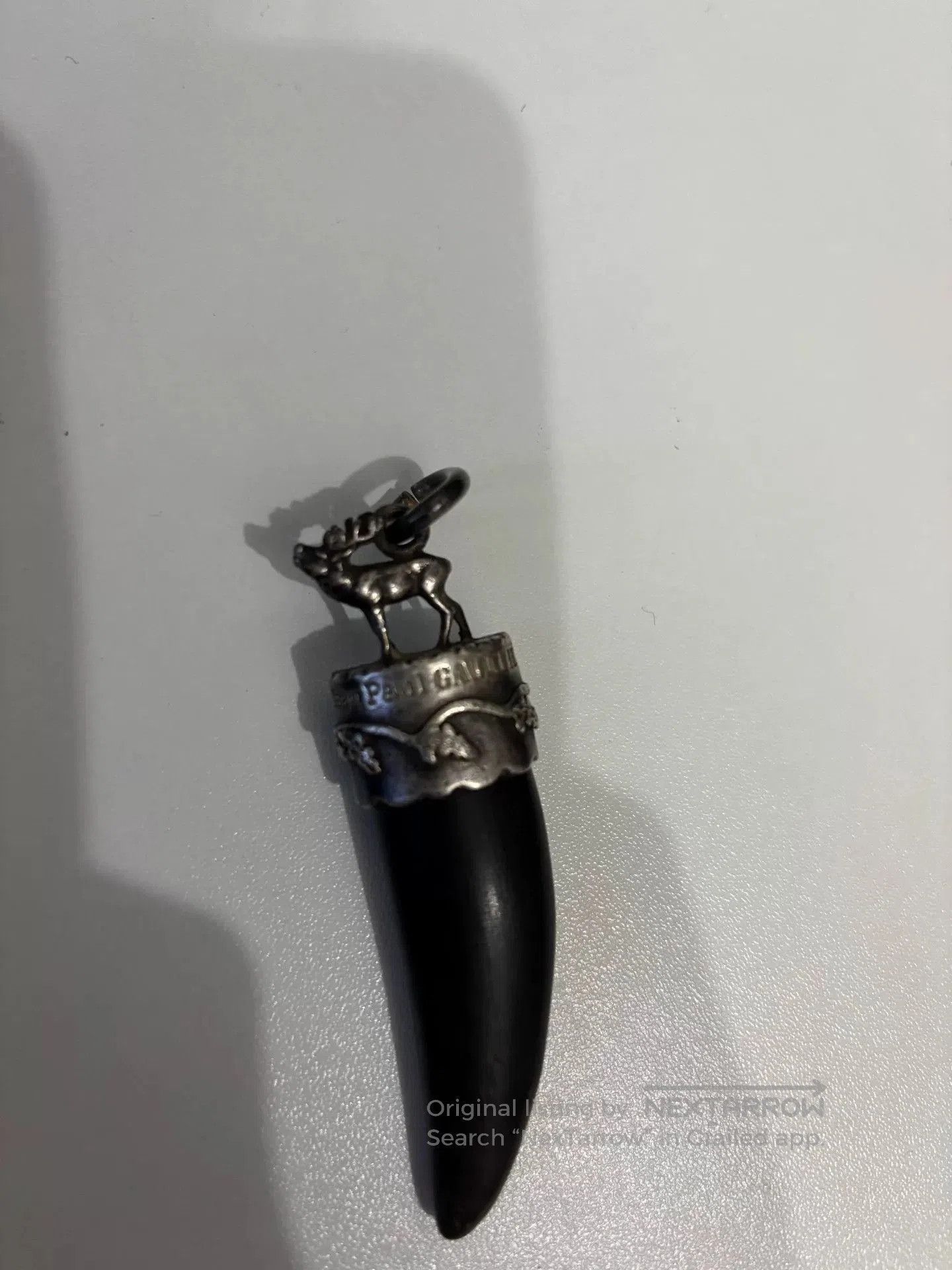 Jean Paul Gaultier 00s Jean Paul Gaultier Faux Horn Claw Chain. Size ONE SIZE - 3 Thumbnail
